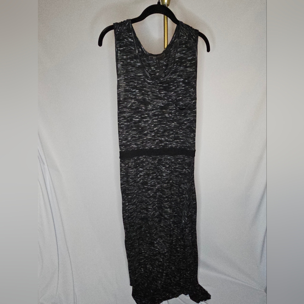 BCBGMaxAzria Charcoal Sleeveless Dress - M